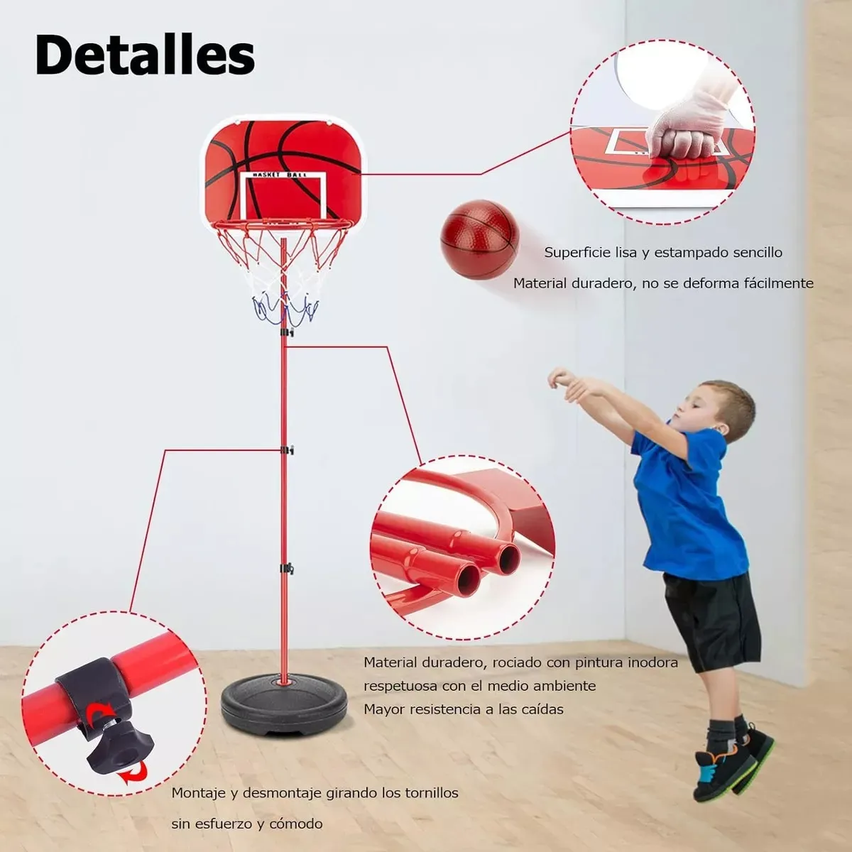 Juego De Basquet Para Niños - Imagen 3