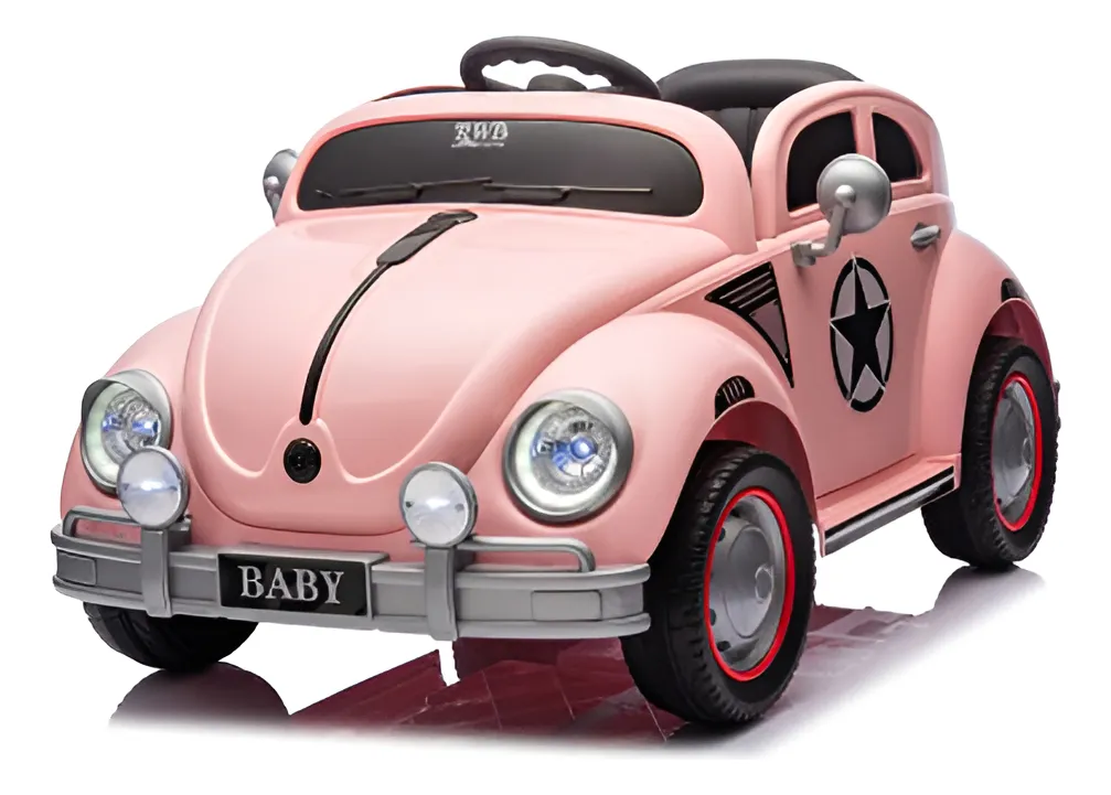 Auto Escarabajo 12v Control, Usb, Asiento Plástico - Imagen 5