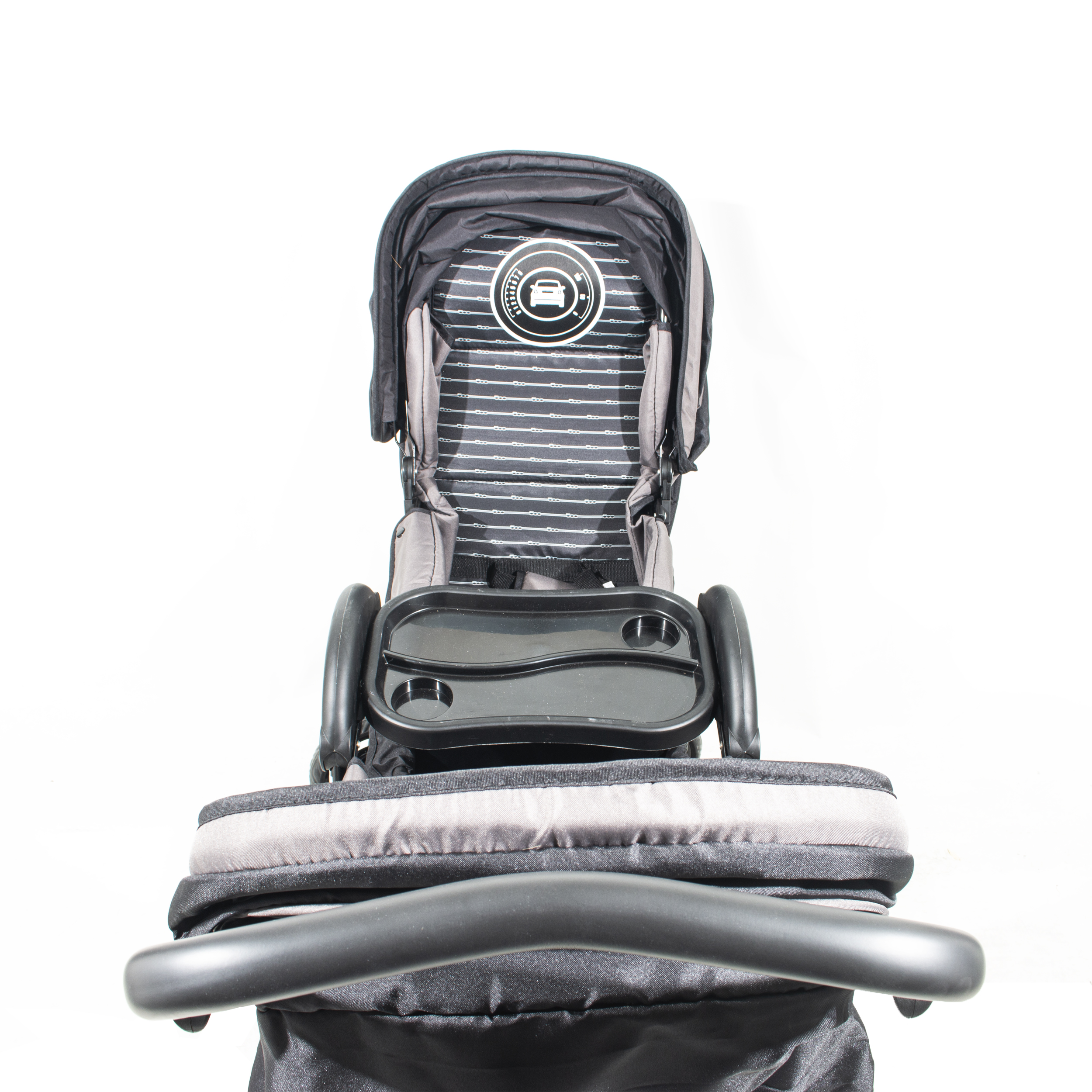 Coche Cuna Doble Hermanos Plegable FIAT 500 Dencar - Imagen 4