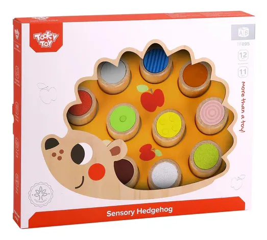 Juego de Encastre Erizo de Madera