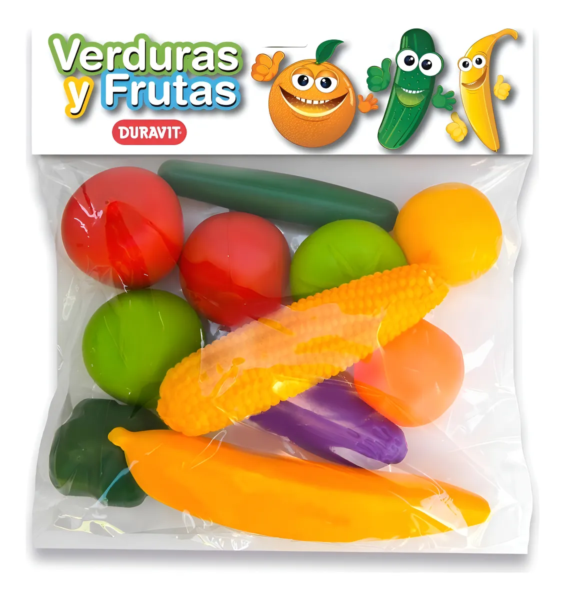 Set Educativo De Frutas Y Verduras En Bolsa Duravit