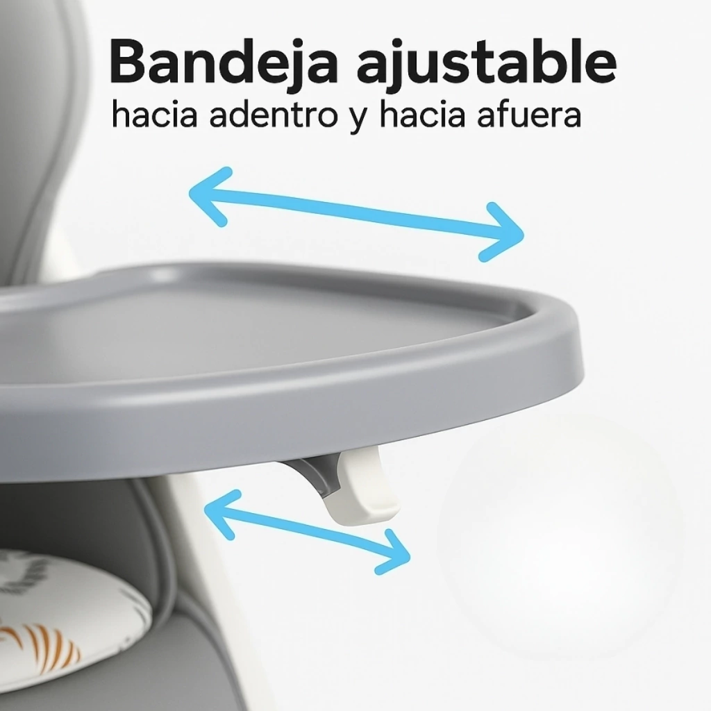 Silla de Comer Plegable Premiun Ema Baby Buggy - Imagen 4