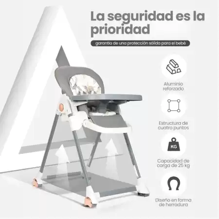 Silla de Comer Plegable Premiun Ema Baby Buggy