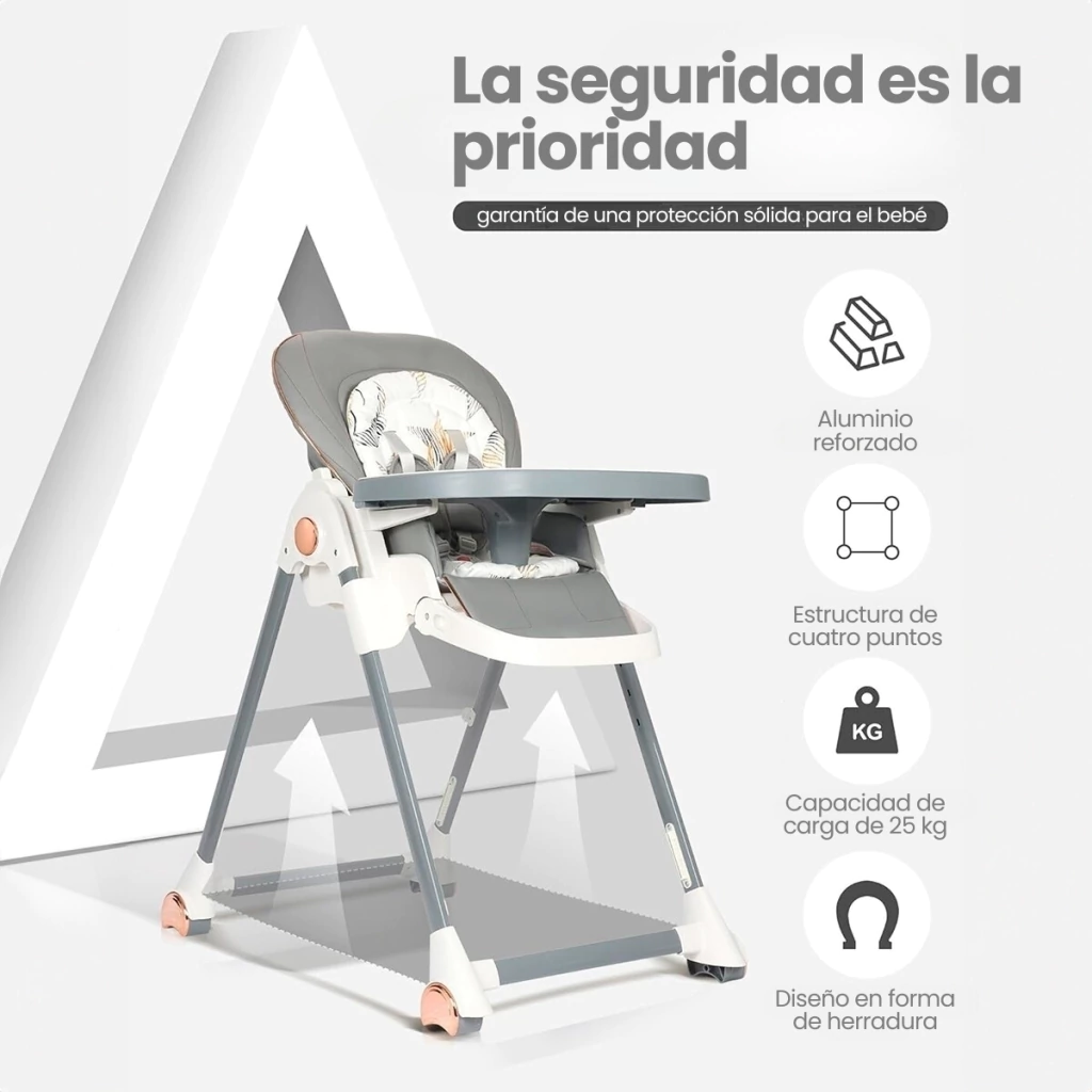 Silla de Comer Plegable Premiun Ema Baby Buggy