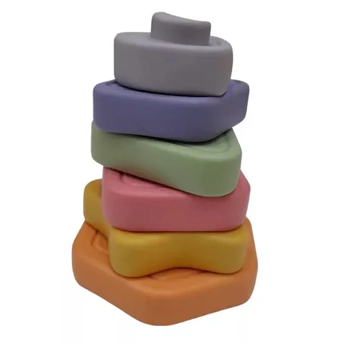 Torre de Encastre Figuras Geometricas - Baby Favorite - Imagen 4