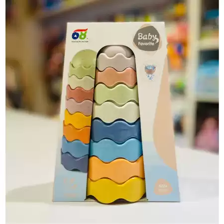 Torre Encastrable de Colores - Baby Favorite