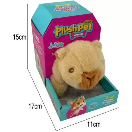 Juguete Peluche Capibara Plush Pet Marrón