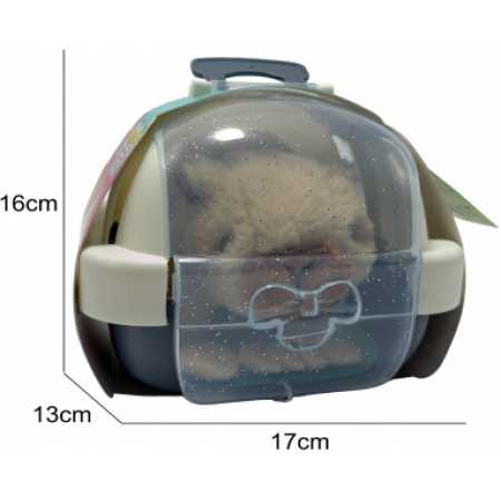 Juguete Peluche Capibara con Canil y Correa