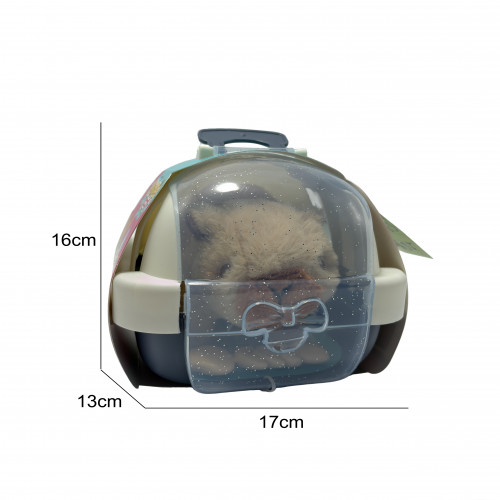 Juguete Peluche Capibara con Canil y Correa