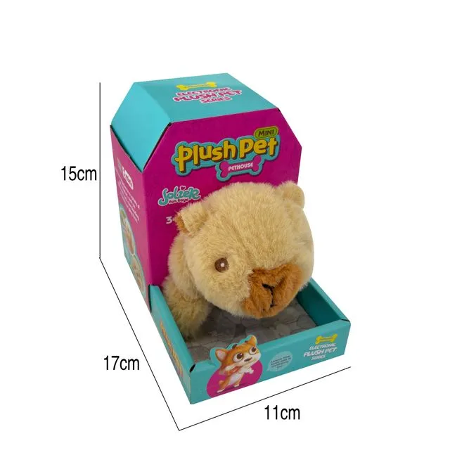 Juguete Peluche Capibara Plush Pet Marrón
